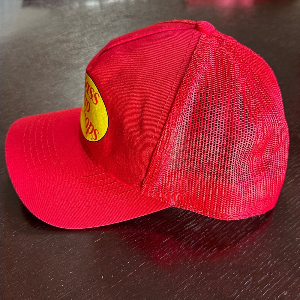 Bass Pro Shops red snapback hat - Picture 3 of 6